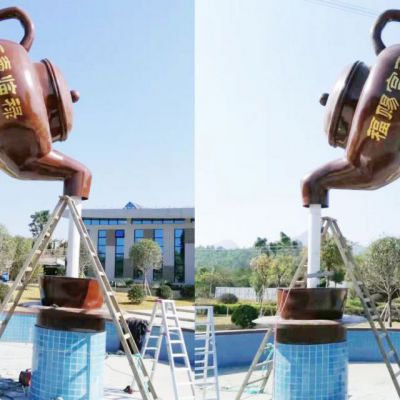 铜天壶厂家 缎铜天壶工艺 铜天壶喷漆效果 铜天壶厂家定制